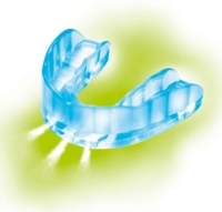 Dr. Brux Bite Dentale Arcata Superiore Notte Modellante Bruxismo Colore Azzurro