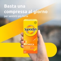 Supradyn Ricarica Integratore Multivitaminico Completo e Minerali con Coenzima Q10 60 Compresse