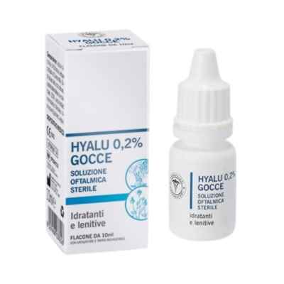 Unifarco Gocce Oculari 0 2% Idratanti Lenitive Con Acido Ialuronico 10 ml