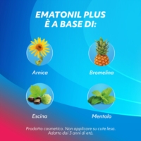 Ematonil Plus Emulgel Crema per Ematomi Lividi e Contusioni con Arnica per adulti e bambini 50 ml