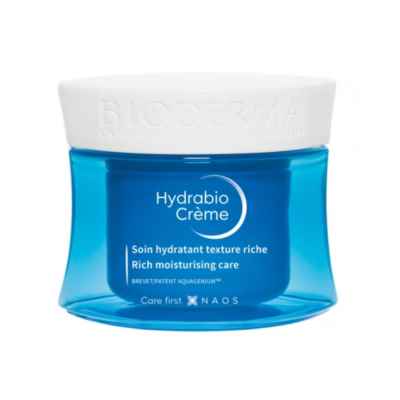 Bioderma Hydrabio Crème Trattamento Viso Idratante Nutriente Texute Ricca 50 ml