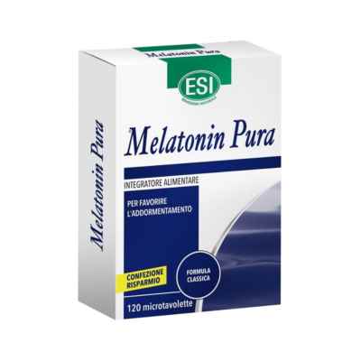 Esi Melatonin Pura Integratore per Favorire il Sonno 120 Microtavolette