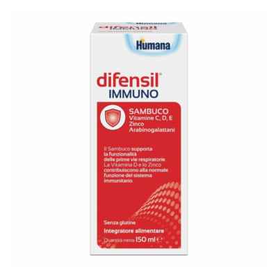 Humana Linea Difese Immunitarie Difensil Immuno Integratore Alimentare 150 ml