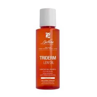 Bionike Triderm Len Oil Trattamento Lenitivo per Prurito e Arrossamenti 100 ml