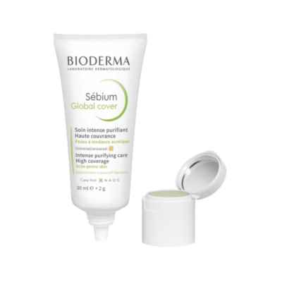 Bioderma Sebium Global Cover Purificante 30 ml   Tappo Stick Correttore 2g