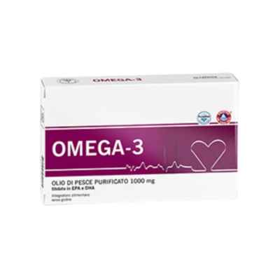 Unifarco Omega3 Integratore Alimentare Colesterolo 30 Capsule