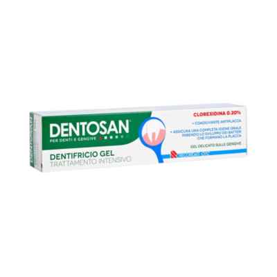 Dentosan Dentifricio Gel Trattamento Intensivo Clorexidina 0 2% Antiplacca 75 ml