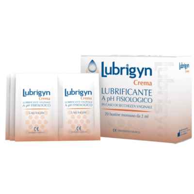 Lubrigyn Crema Vaginale Idratante e Lubrificante 20 Bustine da 2 ml
