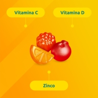 Supradyn Difese Junior Integratore Difese Immunitarie con Vitamina C D e Zinco 25 Caramelle Gommose