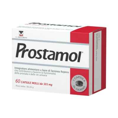 Menarini Prostamol Integratore per la Prostata e le Vie Urinarie 60Capsule Molli