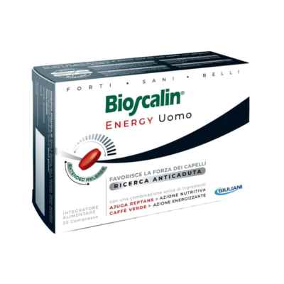 Bioscalin Energy Uomo Integratore Alimentare Capelli Rinforzante 30 Compresse