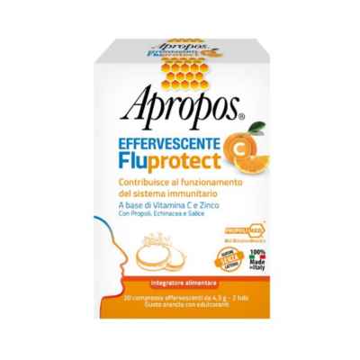 Apropos Effervescente Fluprotect Integratore Per Il Sistema Immunitario 20 cpr