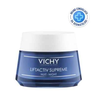 Vichy Liftactiv H.A. Crema Viso Notte Rassodante Antirughe 50 ml