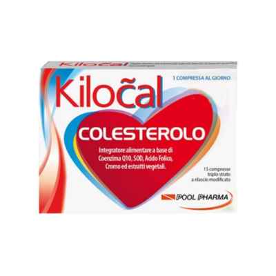 Kilocal Colesterolo Integratore Alimentare Con Estratti Vegetali 15 Compresse