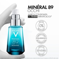 Vichy Mineral 89 Gel Occhi Fortificante e Idratante per Borse e Occhiaie 15 ml