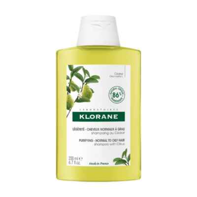 Klorane Shampoo Antistress alla Polpa di Cedro Tonificante Purificante 200 ml