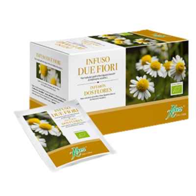 Aboca Infuso Due Fiori Camomilla Tisana Proprietà Rilassanti 20 Filtri