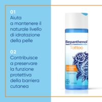 Bepanthenol Tattoo Detergente Delicato per Tatuaggi con Pantenolo per la cura del Tatuaggio 200ml