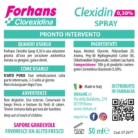Forhans Clexidin Spray Antisettico 50 ml
