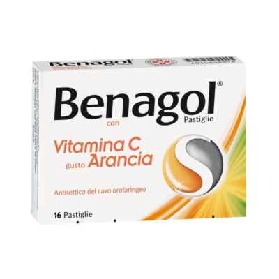 Benagol Vit C Pastiglie Con Vitamina C Gusto Arancia 16 Pastiglie