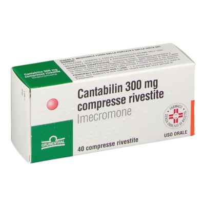 Cantabilin 300 Mg Compresse Rivestite 40 Compresse