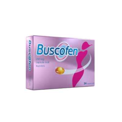Buscofen 200 Mg Capsule Molli  24 Capsule In Blister Al Pvc Pe Pvdc