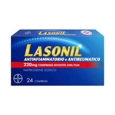 Lasonil Antinfiamm Antidolorifico contro Dolore Muscolare e Articolare 24 Compresse