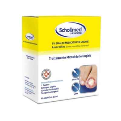 Schollmed Onicomicosi 5% Smalto Medicato Per Unghie 1 Flacone Da 2 5 Ml