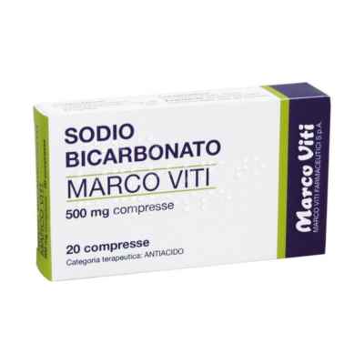 Sodio Bicarbonato 500 Mg Compresse 20 Compresse