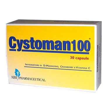 Cystoman 100 Integratore per L Apparato Urinario 30 Capsule