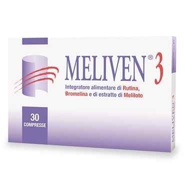 Natural Bradel Linea Circolazione Venosa Meliven 3 Integratore 30 Compresse