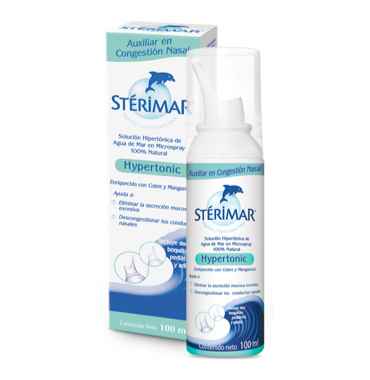 Sterimar Linea Pulizia e Salute del Naso CU Mn Spray Nasale Ipertonico 50 ml