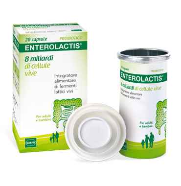 Enterolactis Integratore Fermenti Lattici 20 Capsule