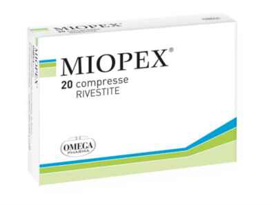 Omega Pharma Linea Oftalmica Miopex Integratore Alimentare 20 Compresse