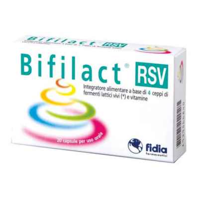 Bifilact RSV Integratore di Fermenti Lattici e Vitamine del Gruppo B 30 Capsule