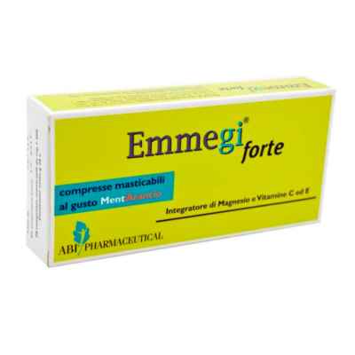 ABI Pharmaceutical Linea Benessere ed Energia Emmegi Forte 20 Compresse