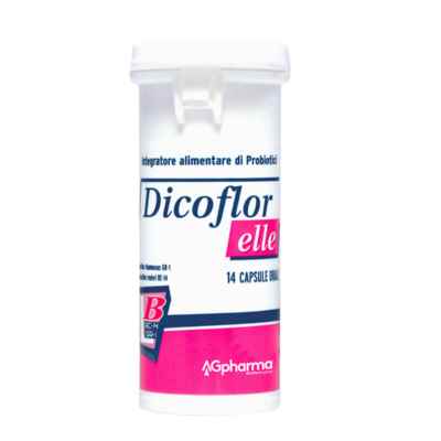 Dicoflor Elle Probiotici Integratore Alimentare 14 Capsule