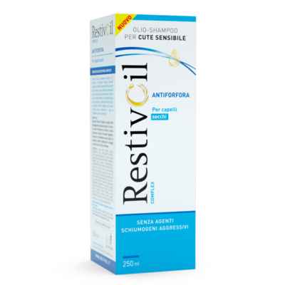 RestivOil Anti Forfora Complex Olio Shampoo Nutritivo Capelli Secchi 250ml
